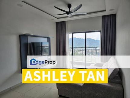 High Floor Novus Sungai Nibong 1,155sft Full Reno Furnish Seaview 2cp, Penang, Bayan Lepas