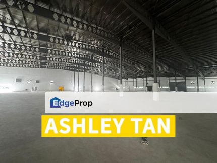 Spacious Detached Factory Bukit Minyak with 3-storey Office 185,000sft, Penang, Bukit Minyak
