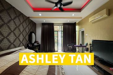 Freehold 3sty Terrace House Bayan Lepas Got Solar Heat support 2,838sf