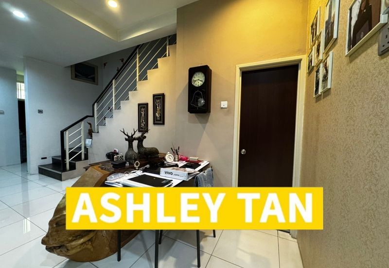 Freehold 3sty Terrace House Bayan Lepas Got Solar Heat support 2,838sf