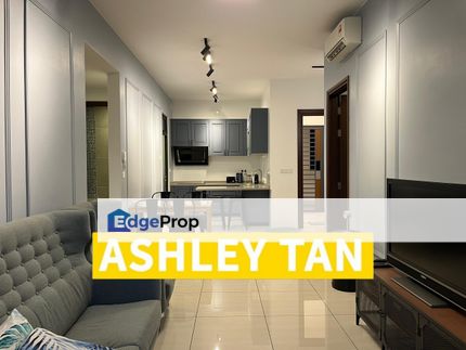 Queensbay View Queens Residences Q2 Bayan Lepas Full Furnish Reno 2cp, Penang, Bayan Lepas