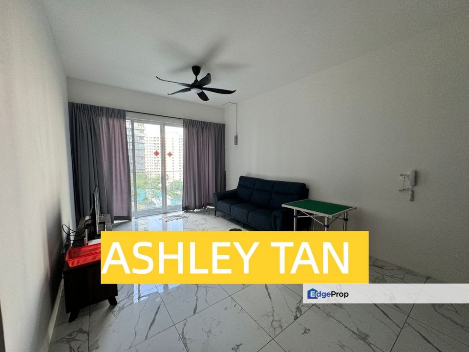 RARE Pool-Facing! COZY FURNISHED QuayWest Residence Bayan Lepas 1246sf, Penang, Bayan Lepas