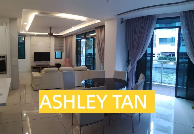 LUXURIOUS 4-Sty Water Villa Bungalow Gelugor 3cp COZY RENO Freehold!