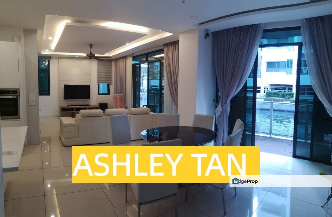 WATERFRONT 4-Sty Villa Bungalow BIG 3132sf COZY FURNISHED 5room 3cp!, Penang, Gelugor