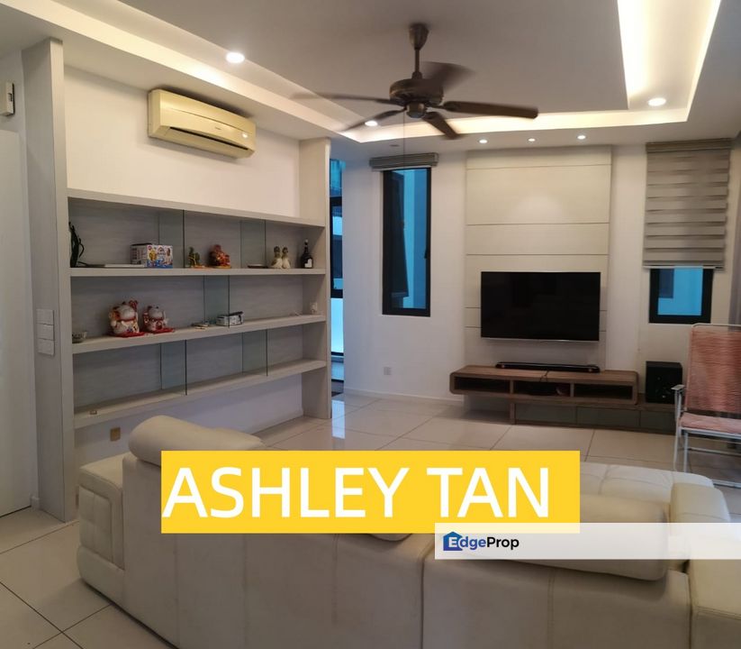 WATERFRONT 4-Sty Villa Bungalow BIG 3132sf COZY FURNISHED 5room 3cp!, Penang, Gelugor