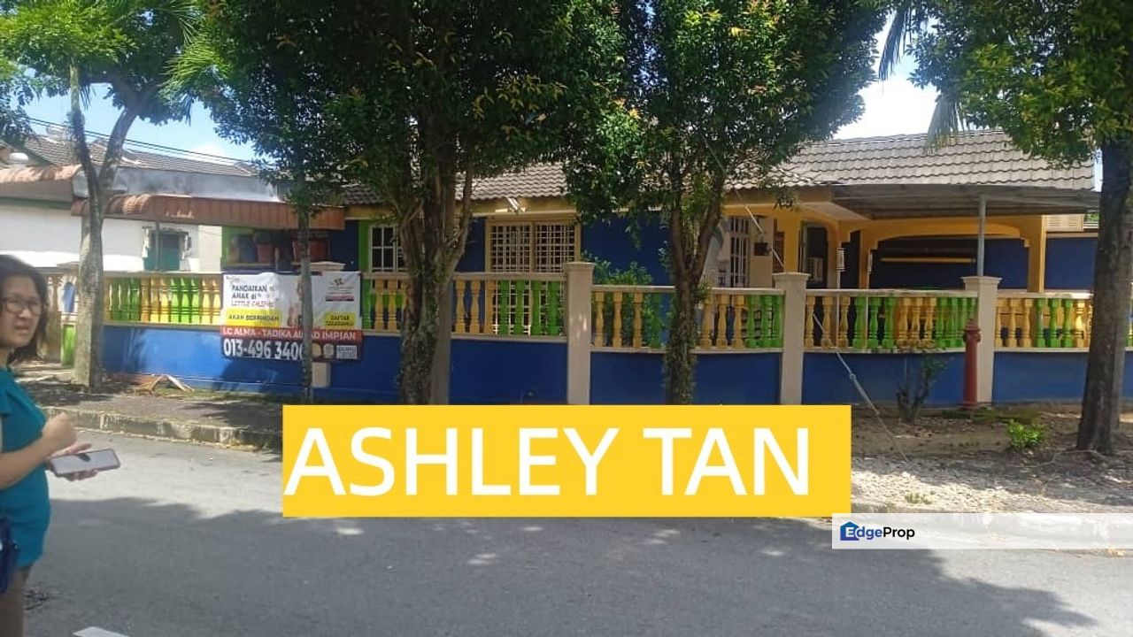 Rare CORNER Semi-D B-Mertajam Extend Land 2200sf IDEAL 4 Kindergarten, Penang, Alma
