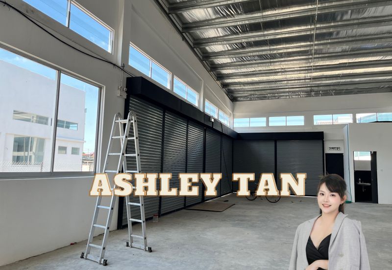 ADJOINING Factory Warehouse 6,000sf Taman Industri Seruling 200amp NEW