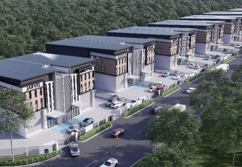 BUILTSON Light Industrial 3-Storey Semi-D wt Lift Pematang Tinggi Alma