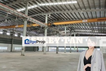 Bukit Minyak Detached Factory Warehouse 1200amp 5tonnes near Juru Prai, Penang, Bukit Minyak