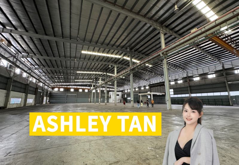 Bukit Minyak 42,500sqft Detached Factory 1200amp Floor Load 5Tonnes