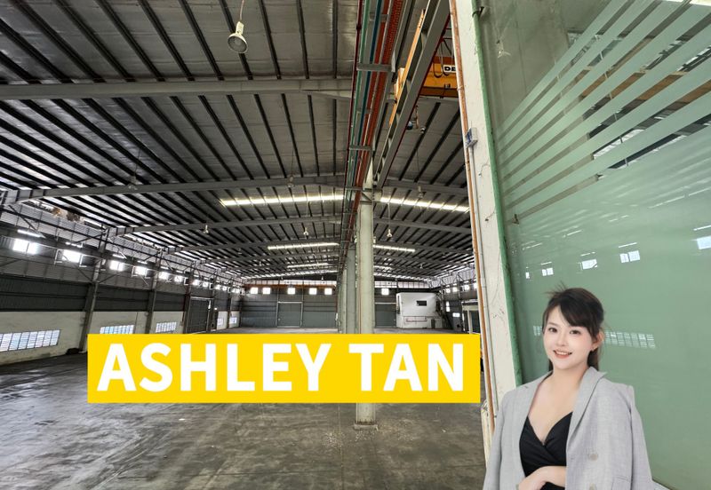 Bukit Minyak 42,500sqft Detached Factory 1200amp Floor Load 5Tonnes