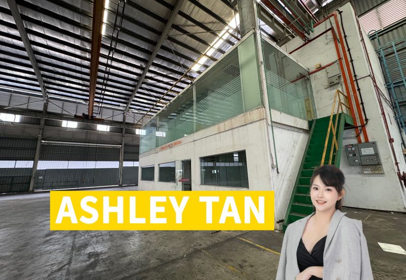 Bukit Minyak 42,500sqft Detached Factory 1200amp Floor Load 5Tonnes