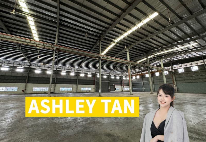 Bukit Minyak 42,500sqft Detached Factory 1200amp Floor Load 5Tonnes