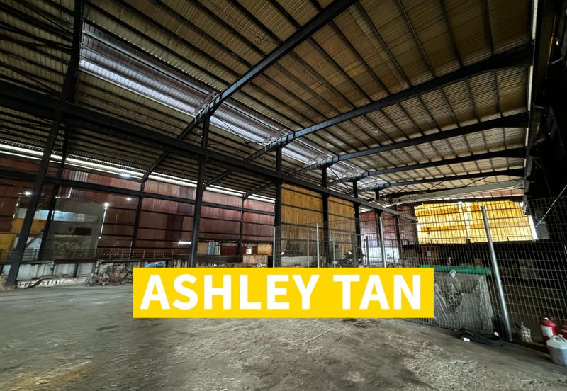 RARE Heavy Industrial Factory Warehouse 45000sf Perai Prai 2acres Land