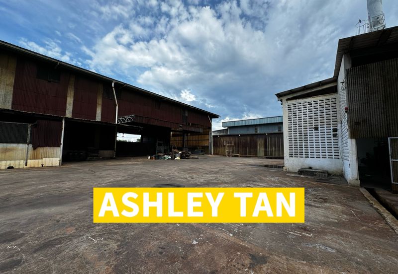 RARE Heavy Industrial Factory Warehouse 45000sf Perai Prai 2acres Land