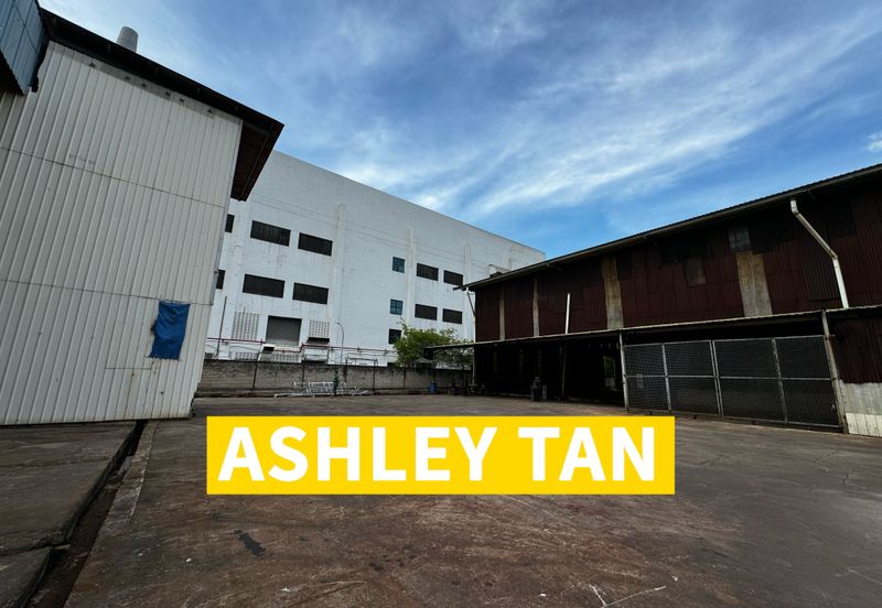 RARE Heavy Industrial Factory Warehouse 45000sf Perai Prai 2acres Land