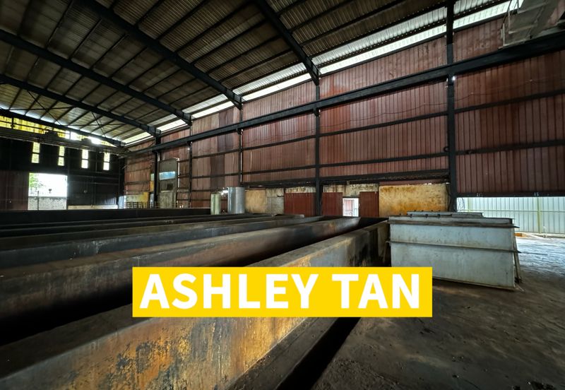 RARE Heavy Industrial Factory Warehouse 45000sf Perai Prai 2acres Land