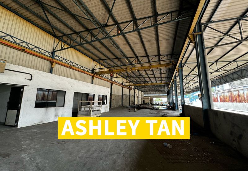 Prai Industrial Estate Perai Factory Warehouse 17000sf 550amp with 5tonnes OVERHEAD CRANE
