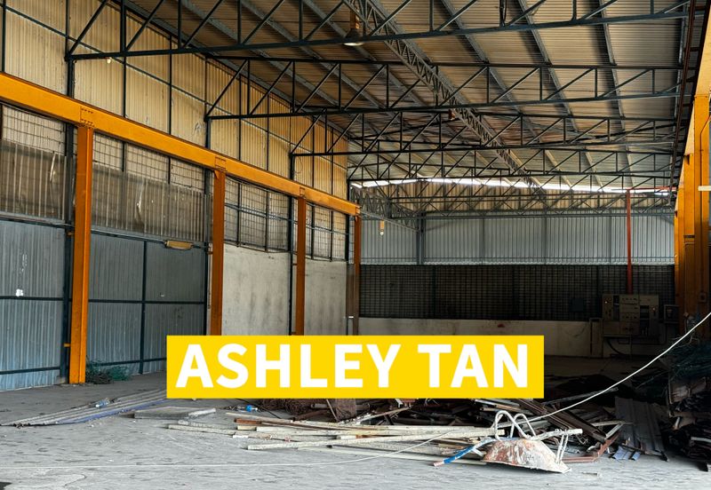 Prai Industrial Estate Perai Factory Warehouse 17000sf 550amp with 5tonnes OVERHEAD CRANE