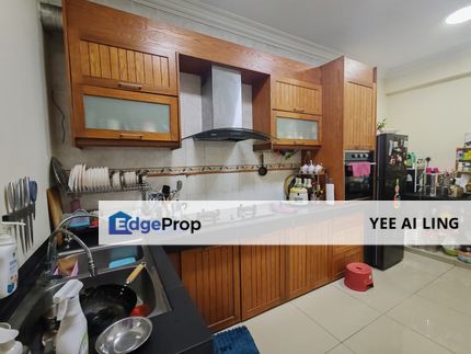 Double Storey Renovated Endlot Link House at Kemuning Greenville for Sale, Selangor, Shah Alam