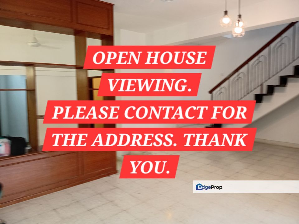 Damansara Utama OPEN HOUSE VIEWING 2 sty house, intermediate, basic, good location, strategic, FREEHOLD, Selangor, Petaling Jaya