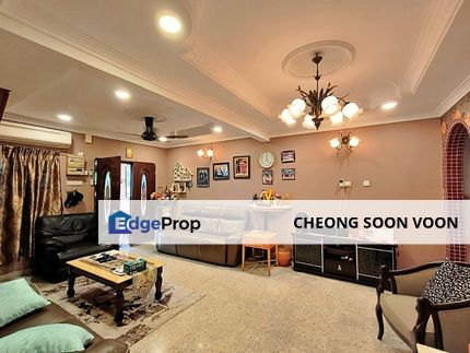 Back Fully Extended Good Condition 2 Stry Terrace @ Taman Cuepacs For Sale, Selangor, Kajang