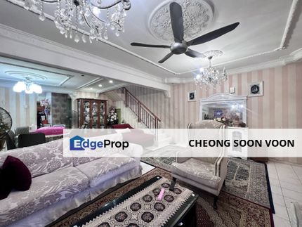 Freehold 2 Stry Terrace Bumi Lot @ Damai Perdana For Sale, Kuala Lumpur, Cheras