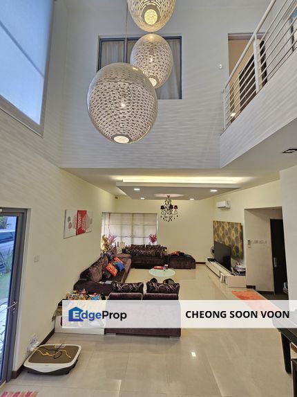 Freehold Endlot High Ceiling 2 Storey Superlink House @ Twin Palms Kajang For Sale, Selangor, Kajang
