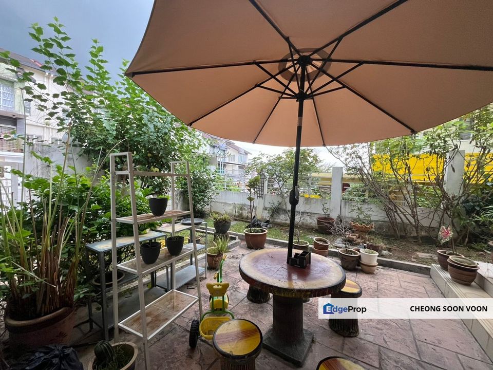 Renovated 3 Storey Cluster Terrace at D'Impian Tropika For Sale, Selangor, Balakong