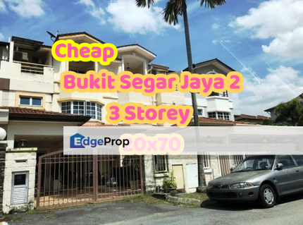 Bukit Segar Jaya 2 (3 Storey Terrace House), Selangor, Cheras