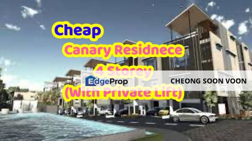 4 Storey Town Villa (With Private Lift) Id Design Renovation @ Canary Residence , Cheras Hartamas, Kuala Lumpur, Cheras