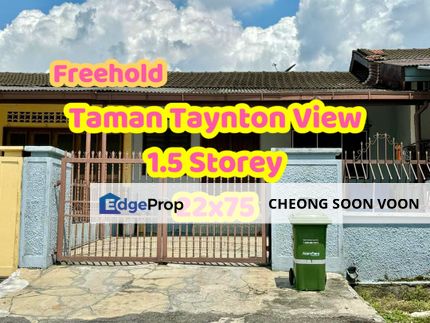 Freehold 1.5 Storey Taman Taynton View, Cheras, KL, Kuala Lumpur, Cheras