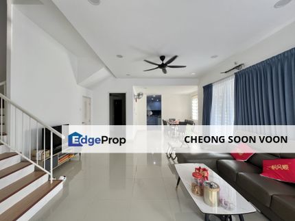 Freehold Extended 3 Stry Endlot Superlink At Pear Residence Mahkota Cheras For Sale, Selangor, Cheras South