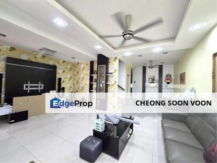 Freehold Gated Guarded With Kitchen Extended 2 Stry Terrace House At Sungai Long For Sale, Selangor, Bandar Sungai Long