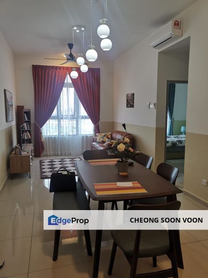 Fully Furnished Connected Bridge To MRT 2 Bedrooms Unit At Parkland Residence Cheras For Rent, Selangor, Cheras