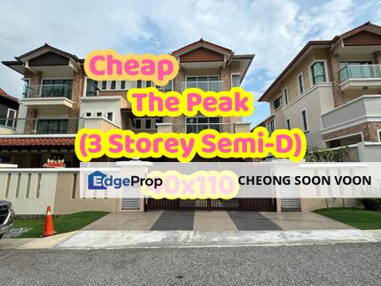 3 Storey Semi-D 40 x 110 @ The Peak , Cheras, Selangor, Batu 9th Cheras