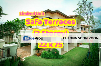 Safa Terraces 2 Storey 22 x 75 Limited Unit For Sale, Kuala Lumpur, Desa Parkcity