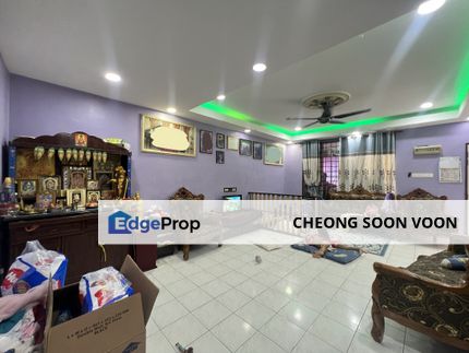 Freehold Kitchen Extended 2 Stry Terrace House At Mahkota Cheras For Sale, Selangor, Cheras