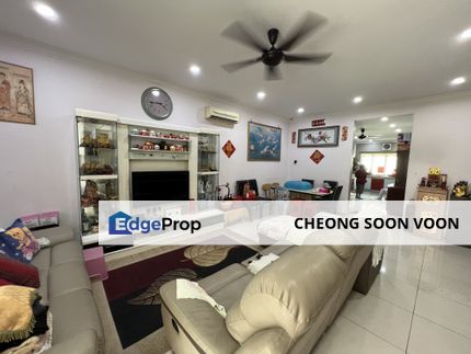 Super Cheap Fully Renovated Gated Guared 2 Storey Superlink House at Mahkota Cheras For Sale, Selangor, Cheras