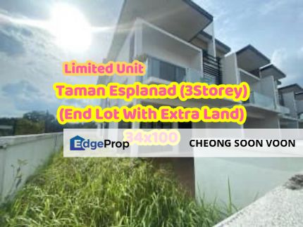 3 Storey End Lot (With Extra Land)  Taman Esplanad, Bukit Jalil, Kuala Lumpur, Bukit Jalil