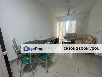 PARTLY FURNISHED HIGH FLOOR 2 BEDROOM UNIT AT AKASA SUITE BALAKONG FOR SALE, Selangor, Cheras South