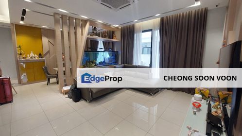 Super Cheap Freehold Full Furnished 3 Stry Semi D @ Twin Palms Sg Long, Selangor, Kajang