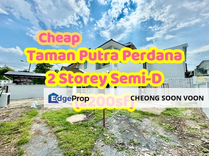 Taman Putra Perdana , 2 Storey Semi-D , 2200sf Big Land, Selangor, Puchong