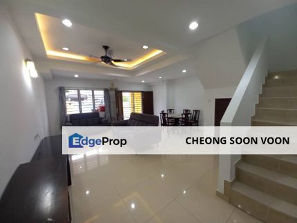 Cheap - Good Condition Fully Extended 2 Sty Terrace House @ Taman Lestari Putra For Sale. Seri Kembangan 2 Sty Terrace House For Sale, Selangor, Seri Kembangan