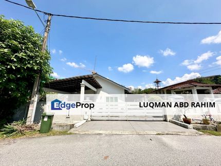 BELAKANG SURAU🔥1 Storey Bungalow Jln Enggang KL, Selangor, Keramat