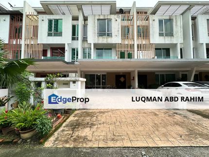 FACING OPEN‼️3 Storey Superlink Cassia Garden, Selangor, Cyberjaya