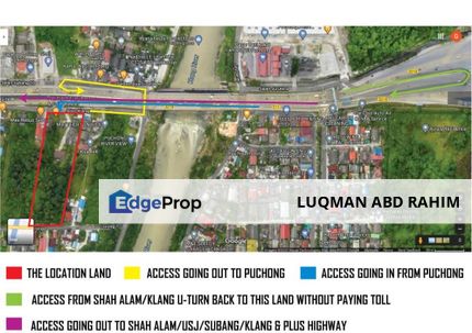 1.85 ACRES‼️ Agriculture Land Kg. Batu 13 Puchong, Selangor, Puchong