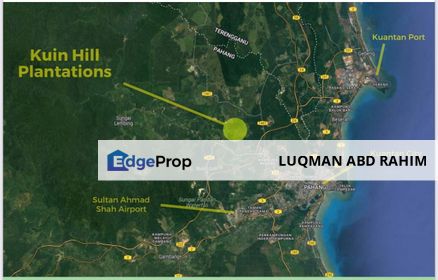 2,443 ACRES‼️INDUSTRIAL ZONE BUKIT KUIN, Pahang, Kuantan