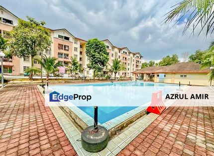 WELL MAINTAINED Resak Apartment Puncak Perdana Seksyen U10 Shah Alam For Sale, Selangor, Shah Alam