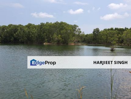 SERENDAH BUNGALOW LOT FACING LAKE & FULL INFRA. NEAR KOMUTER(200 M) & ECRL STATIONS, EASY ACCESS TO PLUS, RAWANG BYPASS, GCE, LATAR, KL. (019-2664083), Selangor, Serendah